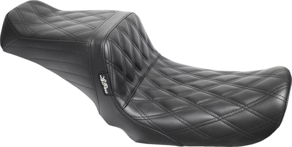 LE Pera Tailwhip Seat For Harley Davidson FXD 1450 2004-2005 Double Diamond - Black