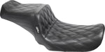 LE Pera Tailwhip Seat For Harley Davidson FXD 1450 2004-2005 Double Diamond - Black