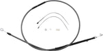 Magnum Shielding Polished KarbonFibr Clutch Cable For Harley Davidson FLD 1690 2012-2013 184.5 cm (72-11 16") - Carbon Fiber Silver