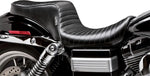 LE Pera Cherokee Seat For Harley Davidson FXDWG 1340 1996-1998 Pleated - Black