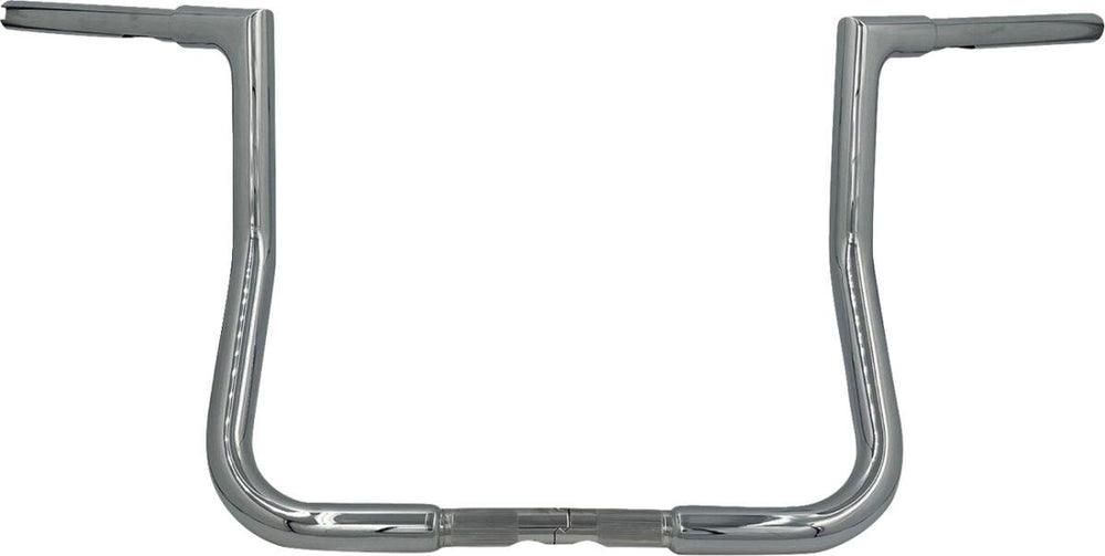 Fat Baggers Inc. 1-1/4" EZ Install Flat Top Handlebar For Harley Davidson FLH 1868 2021 33 cm (13") - Chrome