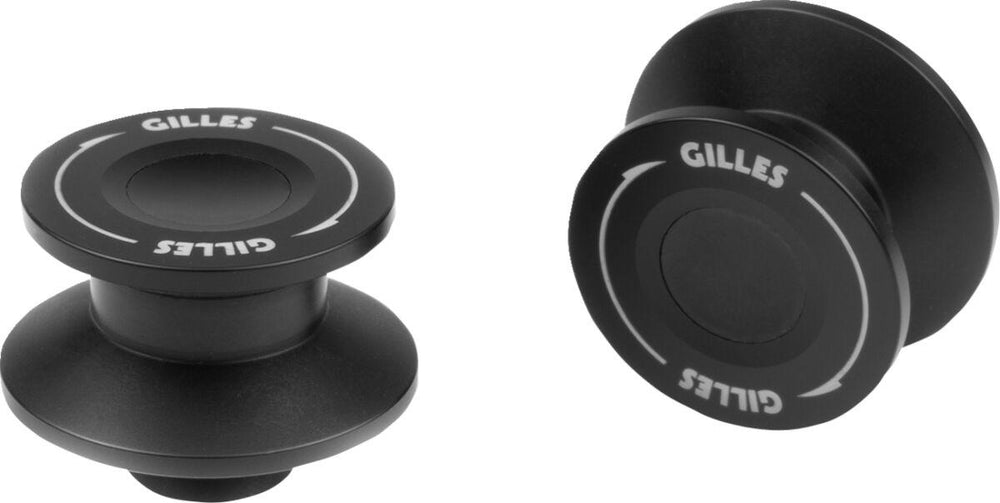 Gilles Swingarm Spools For Aprilia Caponord 1200 ABS 2013-2016 - Black