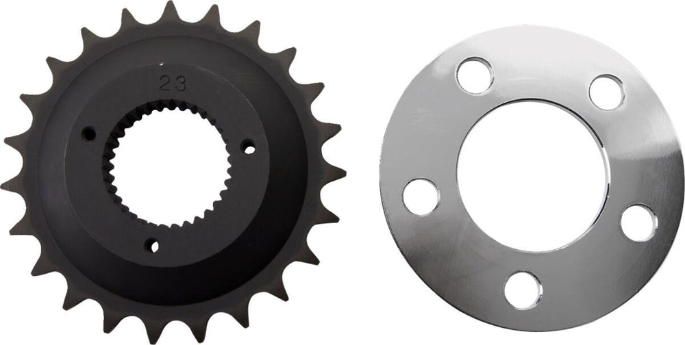 Drag Specialties Offset Sprocket Kit For Harley Davidson FLST 1340 1987-1990 Black 23T