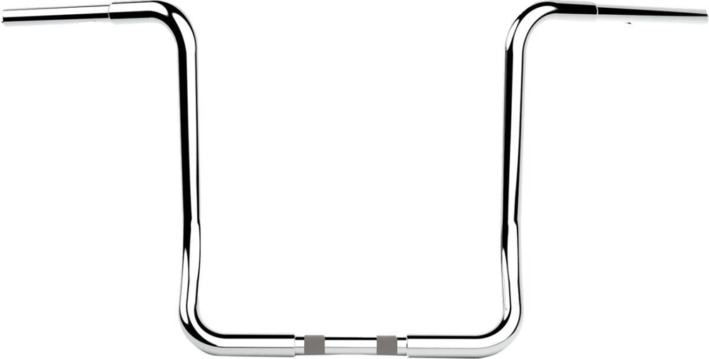 LA Choppers Twin Round Handlebar For Harley Davidson FLH 1868 ABS 2021 40.5 cm (16") - Chrome