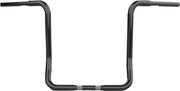 LA Choppers Twin Round Handlebar For Harley Davidson FLH 1868 ABS 2021 40.5 cm (16") - Black