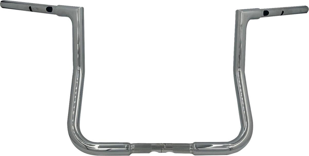 Fat Baggers Inc. 1-1/4" EZ Install Flat Top Handlebar For Harley Davidson FLHX 1923 2024-2026 33 cm (13") - Chrome