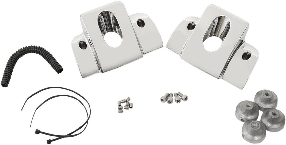 Drag Specialties Spark Plug Head Bolt Cover For Harley Davidson FLD 1690 2012-2013 - Chrome