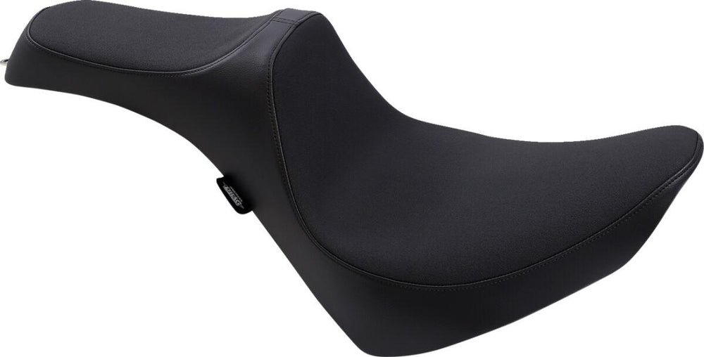 Drag Specialties Predator III Slip Stop Seat For Harley Davidson FLDE 1750 2018-2020 Smooth - Black