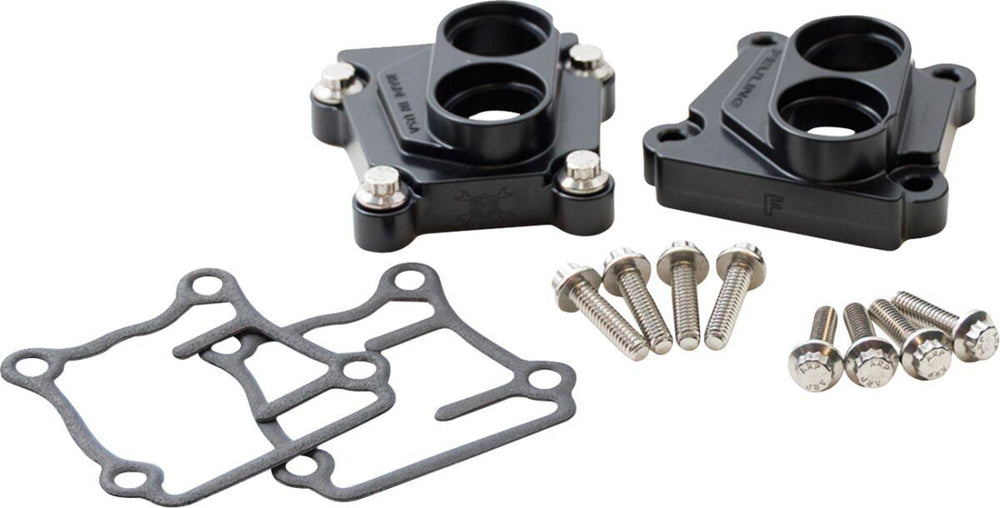 Feuling Parts Lifter Block Covers For Harley Davidson FLHR 1450 1999-2006 - Black