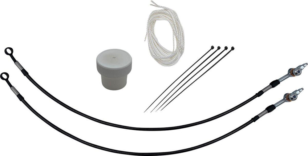 Fat Baggers Inc. Control Installation Kit For Harley Davidson FLHTCUSE3 1800 2008 30.5 cm (12") - Black