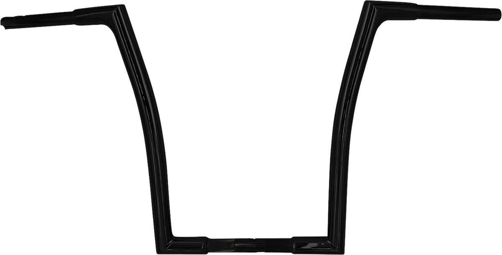Fat Baggers Inc. 1-1 4" EZ Install Flat Top Handlebar For Harley Davidson FLD 1690 2012-2013 - Black