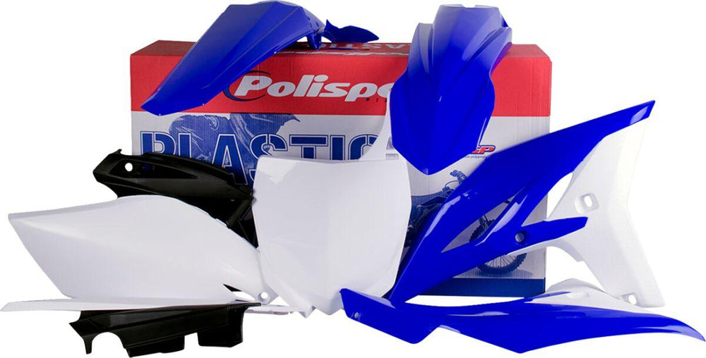 Polisport Plastics Kit For Yamaha YZF250 2010-2013 - OEM 11-12 Black/Blue/White