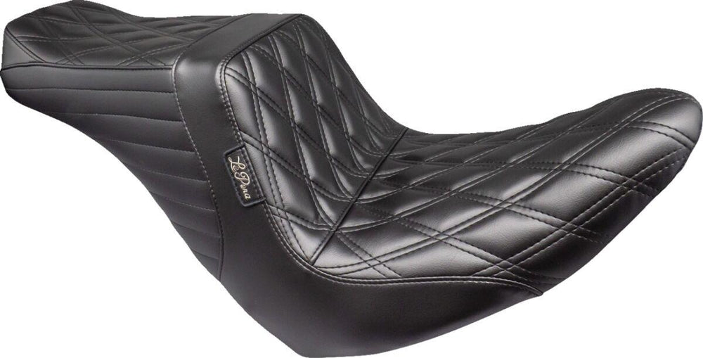 LE Pera Tailwhip Up Front Seat For Harley Davidson FLSB 1750 ABS 2018-2021 Double Diamond - Black