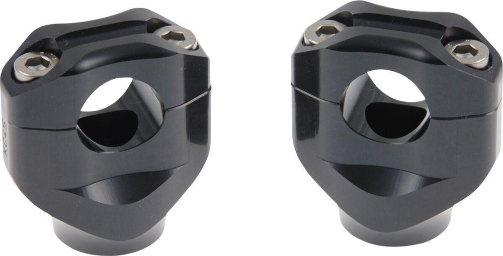 Cult Werk Handlebar Risers For Harley Davidson VRSCA 1130 2002-2006 - Black