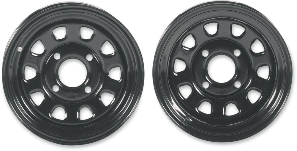 ITP Delta Steel Wheel For Can Am Commander 1000 EFI 2011-2017 Fits Front Or Rear - Black