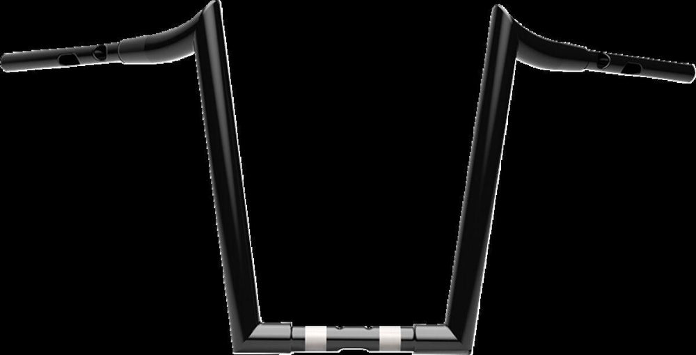 LA Choppers 1-1/2" Grande Prime Ape Hanger Handlebar For Harley Davidson FLFBS 1923 ABS 2025 41.5 cm (16-1/4") - Black