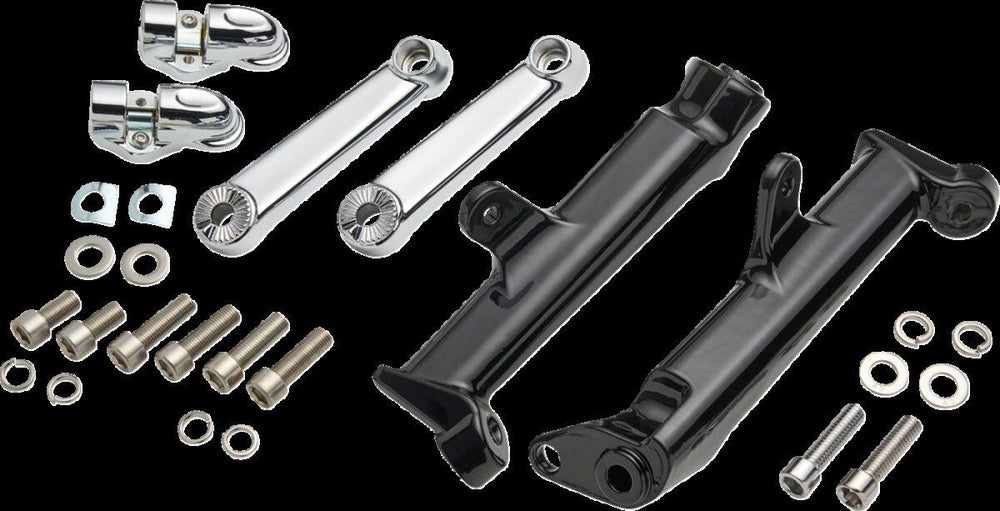 Ciro Frame Mounted Adjustable Highway Peg Mount For Harley Davidson FLH 1868 ABS 2021 Standard - Chrome
