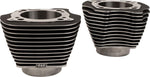 S&S Cycle Cylinder Set For Harley Davidson FLHR 1750 Road King 107 2017 - Black/Highlighted Fins