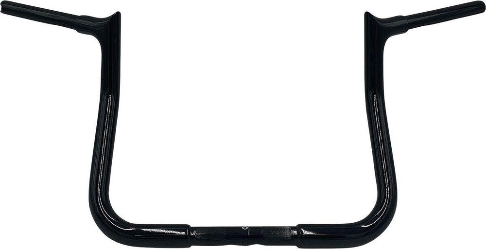 Fat Baggers Inc. 1-1 4" EZ Install Pointed Top Handlebar For Harley Davidson FLH 1868 2021 28 cm (11") - Black