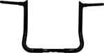Fat Baggers Inc. 1-1 4" EZ Install Pointed Top Handlebar For Harley Davidson FLHX 1923 2024-2025 35.5 cm (14") - Black
