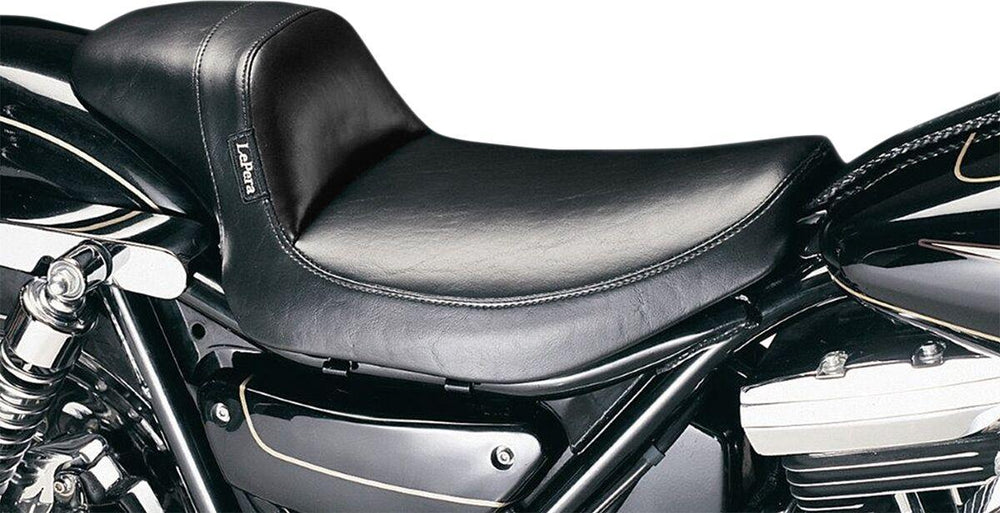 LE Pera Daytona Sport Solo Seat For Harley Davidson FXLR 1340 1987-1994 Smooth - Black