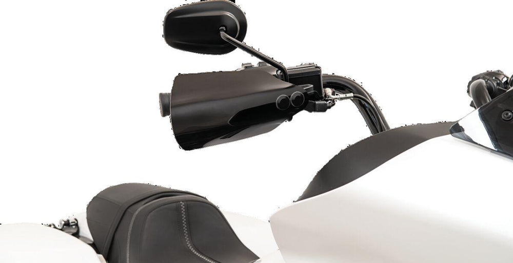 Memphis Shades Hand Guards For Harley Davidson FLTRXSE 1977 2023-2024 - Black
