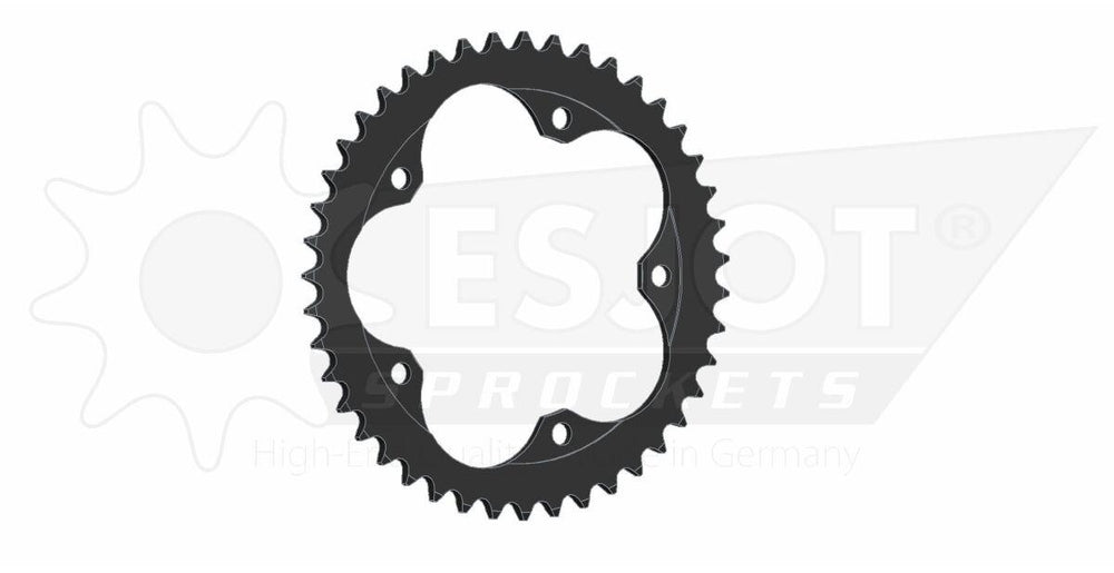 Esjot Standard 520 Sprocket For Mv Agusta Brutale 675 2012-2014 Rear Black 43T