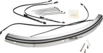 Ciro Solaire LED Windshield Trim For Harley Davidson FLH 1868 ABS 2021 - Chrome