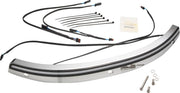 Ciro Solaire LED Windshield Trim For Harley Davidson FLH 1868 ABS 2021 - Chrome