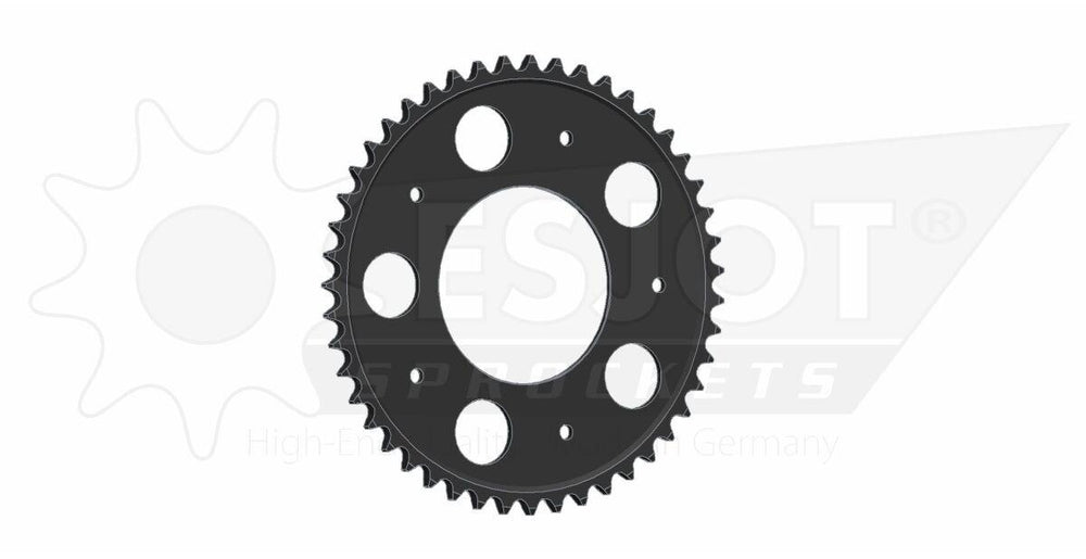 Esjot Standard 525 Sprocket For Gilera GP 800 2007-2012 Rear Black 47T