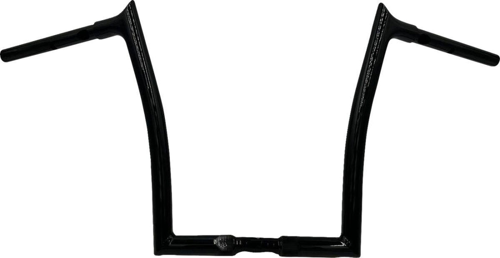 Fat Baggers Inc. 1-1 4" EZ Install Pointed Top Handlebar For Harley Davidson FLHX 1923 2024-2025 35.5 cm (14") - Black
