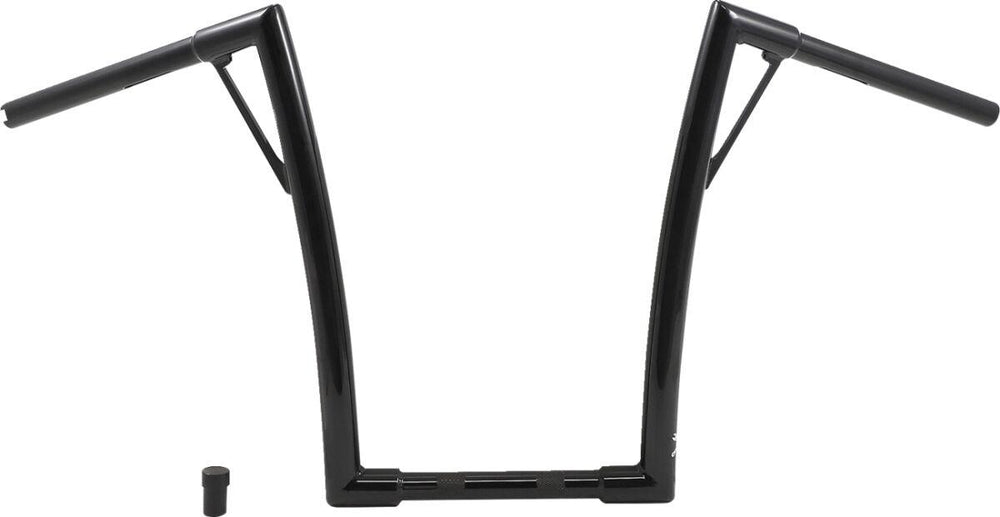 Burly Louie Handlebar For Harley Davidson FLDE 1750 2018-2020 30.5 cm (12") - Black