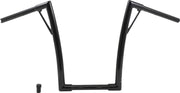 Burly Louie Handlebar For Harley Davidson FLDE 1750 2018-2020 30.5 cm (12") - Black