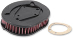 K&N High Flow Air Filter For Harley Davidson XL 1200 C 2012-2020 - Black Red