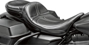 LE Pera Maverick Daddy Long Legs Seat For Harley Davidson FLHR 1584 2008-2011 Stitched - Black