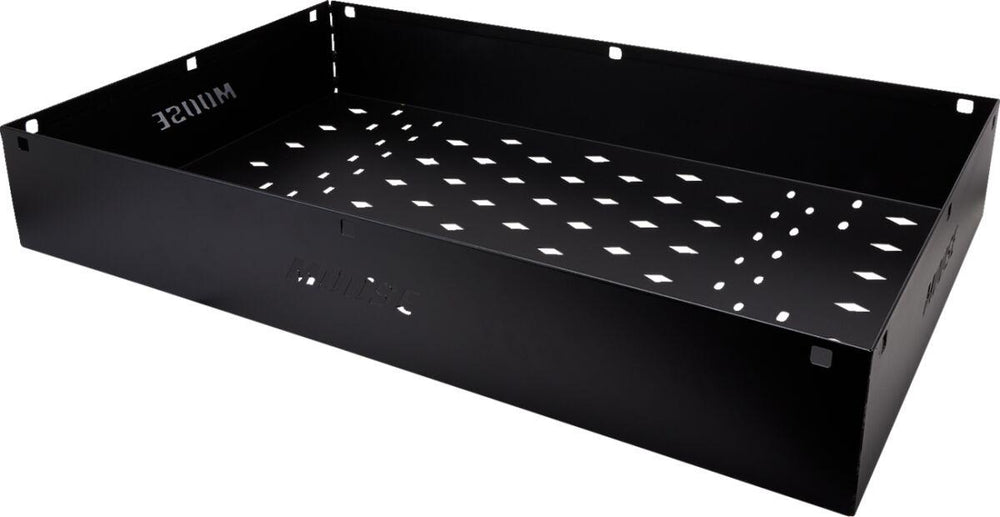 Moose Racing Universal Upper Deck System Cargo Bed Rack - Black