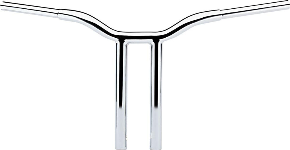 LA Choppers Kage Fighter Welded Straight-Riser Handlebar 35.5 cm (14") - Chrome