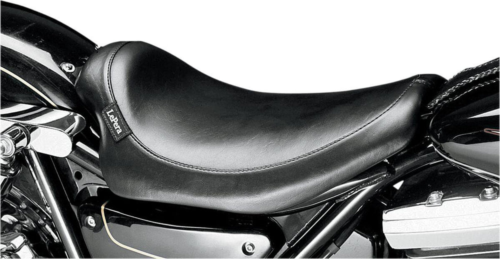 LE Pera Silhouette Solo Seat For Harley Davidson FXLR 1340 1987-1994 Smooth - Black