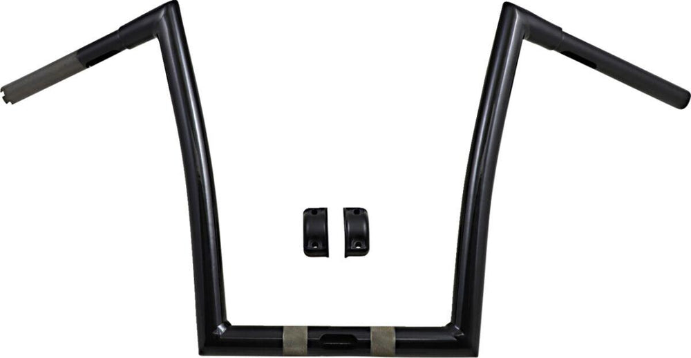 Todds 1-1/4" Touring Handlebar For Harley Davidson FLTRK 1868 2020-2022 35.5 cm (14") - Black