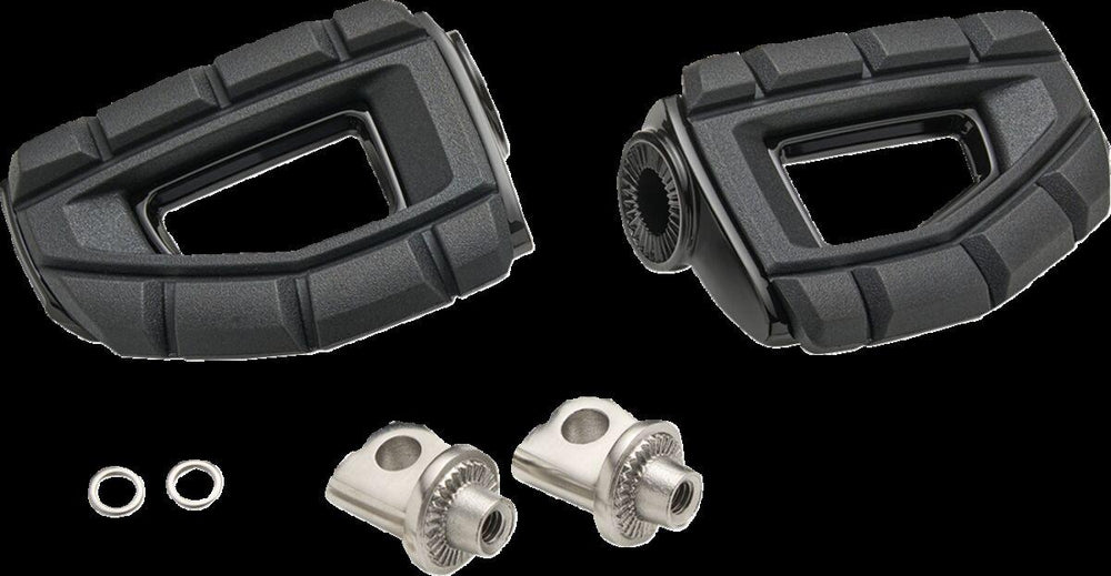 Ciro Chicane Foot Rests For Harley Davidson FLD 1690 2012-2013 - Black