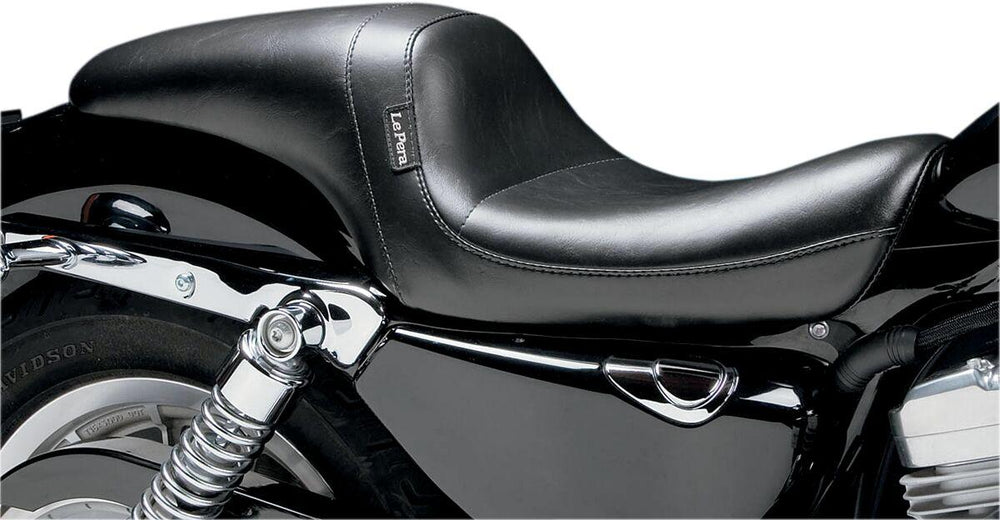 LE Pera Daytona Sport Seat For Harley Davidson XL1200C 2004-2020 Smooth - Black