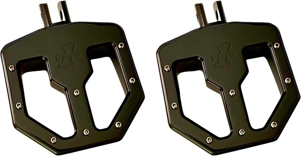 Pro-One BMX Mini Pegs For Harley Davidson FLDE 1750 ABS 2018-2020 - Black