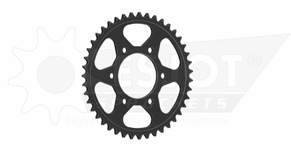 Esjot Standard 525 Sprocket For Kawasaki KLZ 1000 ABS 2012-2024 Rear Black 43T