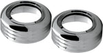 Pro-One Custom Billet Fork Boots For Harley Davidson FLST 1340 1986-1990 - Chrome