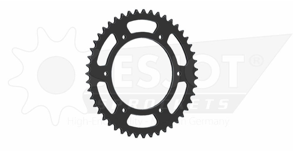 Esjot Standard 520 Sprocket For Aprilia ETX125 1985-1988 Rear Black 47T