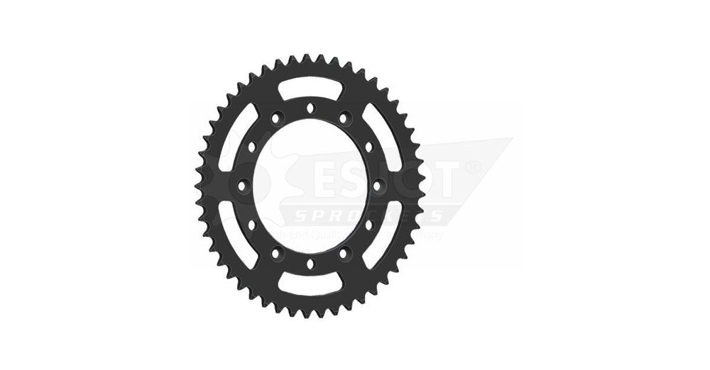 Esjot Standard 520 Sprocket For Yamaha TTR230 2005-2026 Rear Black 49T