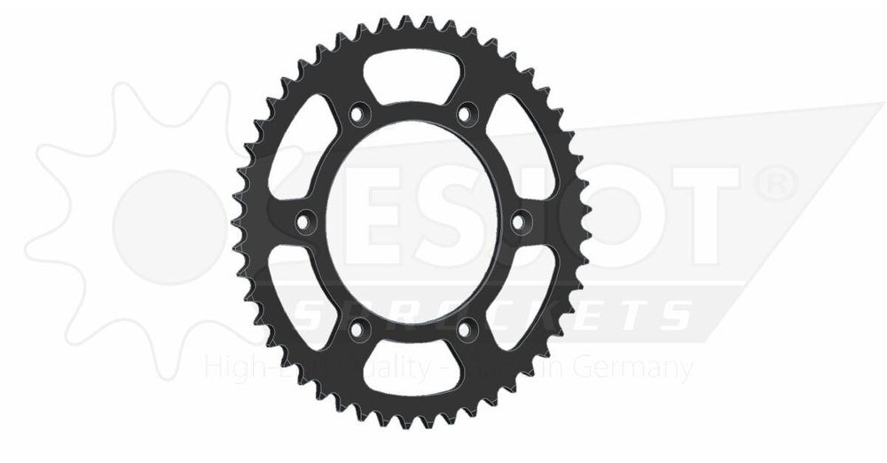 Esjot Standard 520 Sprocket For Honda CR125 1984-2007 Rear Black 49T