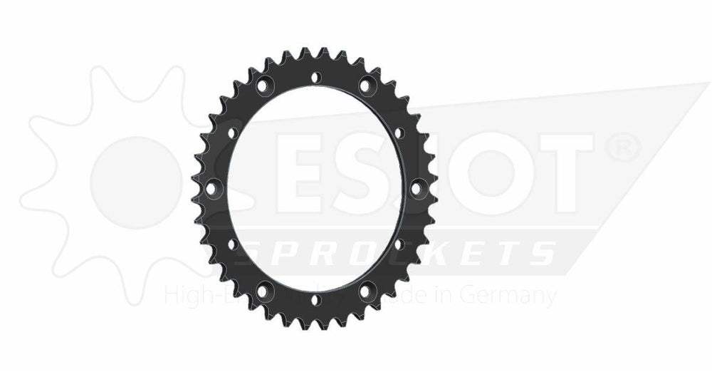 Esjot Standard 520 Sprocket For Yamaha DT200R 1989-1990 Rear Black 40T