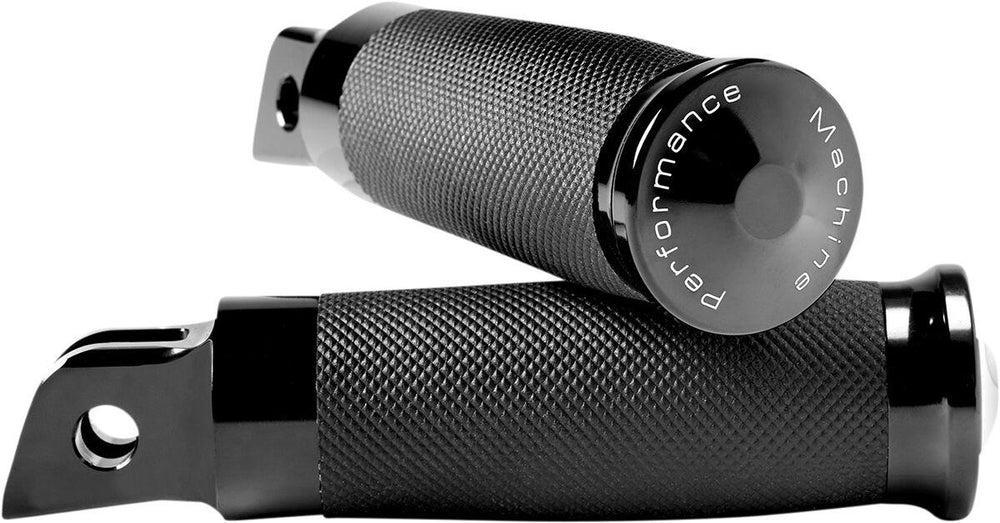 Performance Machine Contour Footpegs For Harley Davidson FLDE 1750 2018-2020 Front - Black