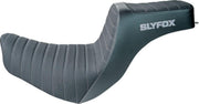 Slyfox High Noon Seat For Harley Davidson FLSB 1750 ABS 2018-2021 Classic Stitch/Gray Logo - Black/Grey